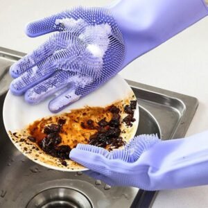 ডিশওয়াশার হ্যান্ড গ্লাভসঃ ১ জোড়া